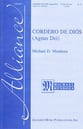 Cordero de Dios SATB choral sheet music cover